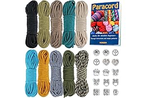Assorted Colors Paracord: Enrich Your Creations with 10 Shades of Artistic Inspiration