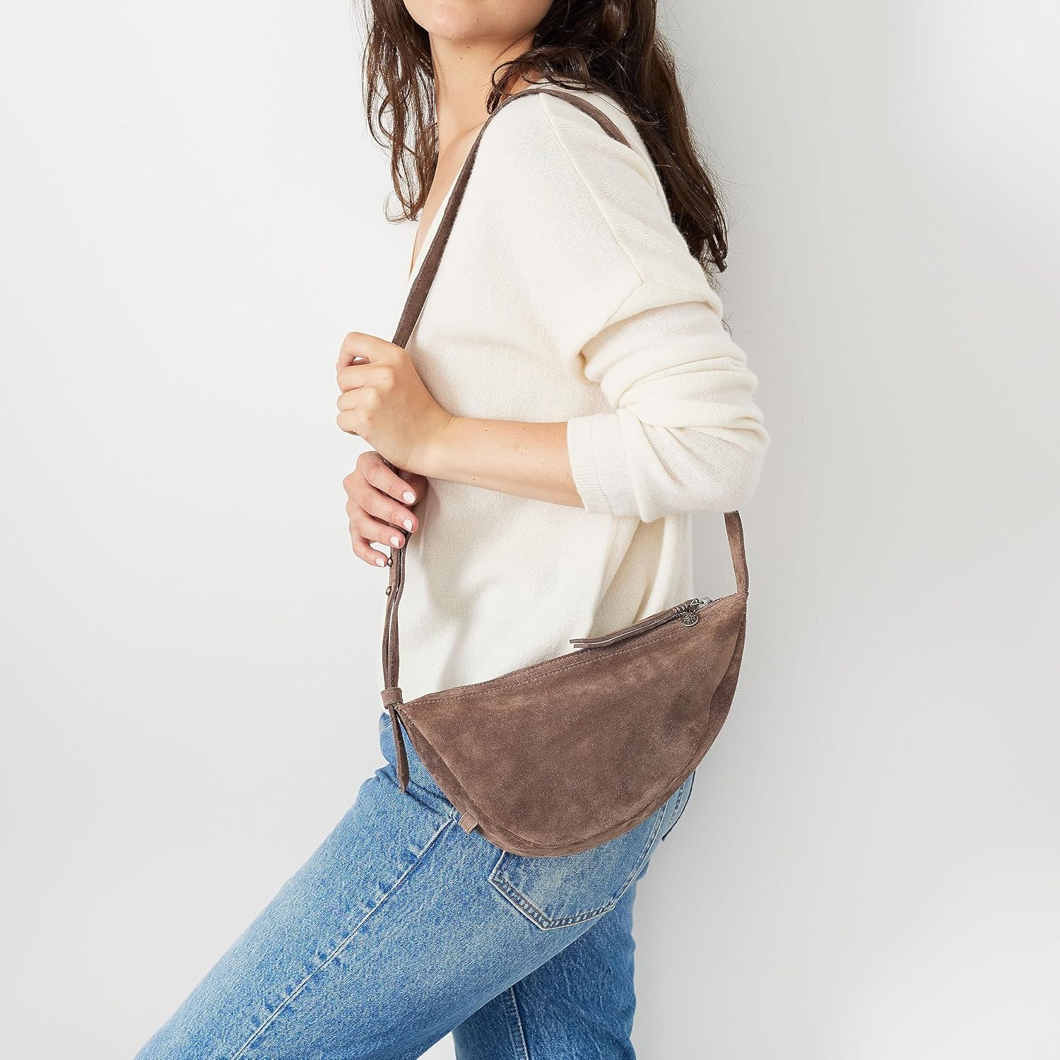 The Sak Tess Sling Purse - Small Woman's Crossbody Bag For Everyday & Travel - Handbag With Zipper Closure & Adjustable Strap - Image 2