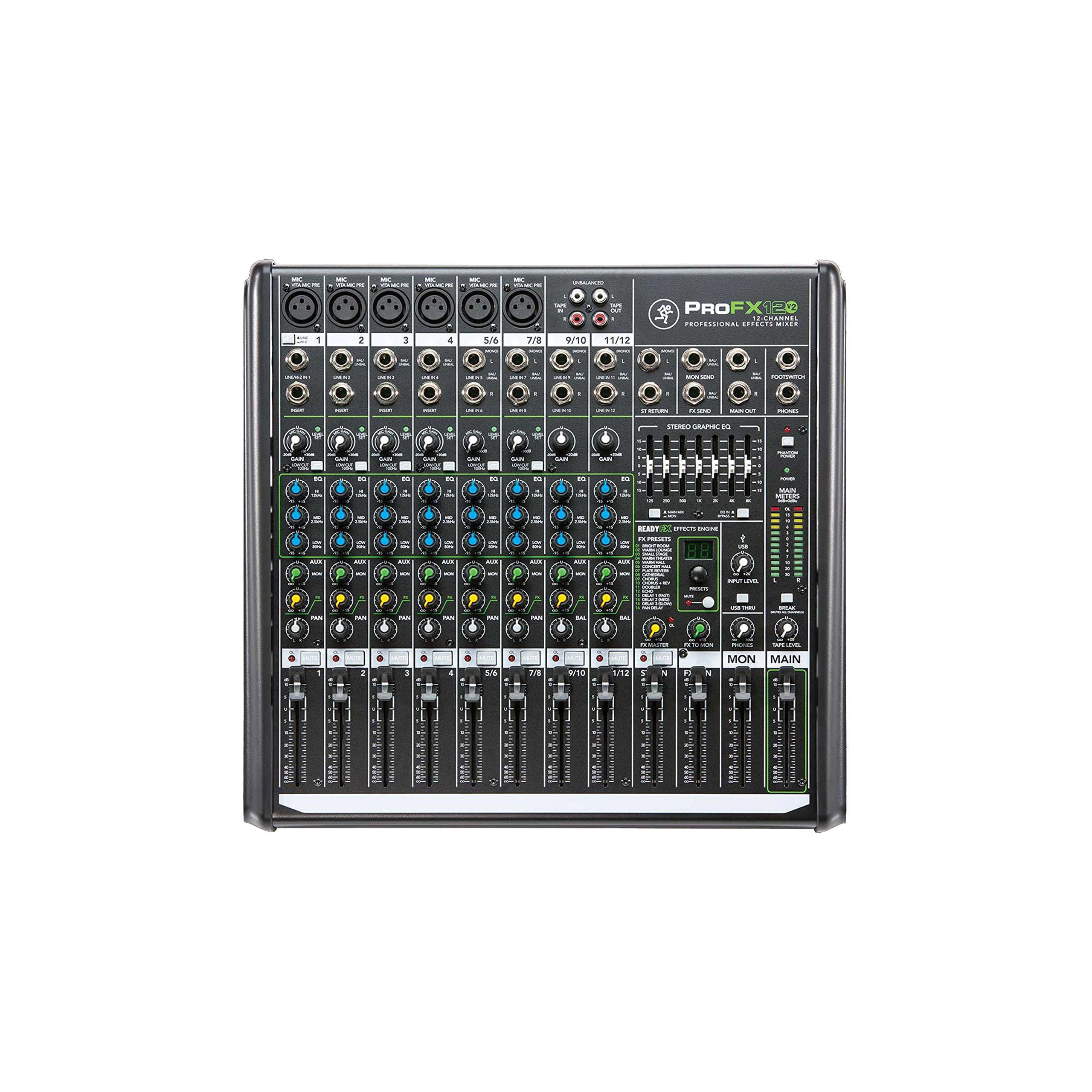 mackie PROFX12v2 12ch professional effects mixer : Amazon.in