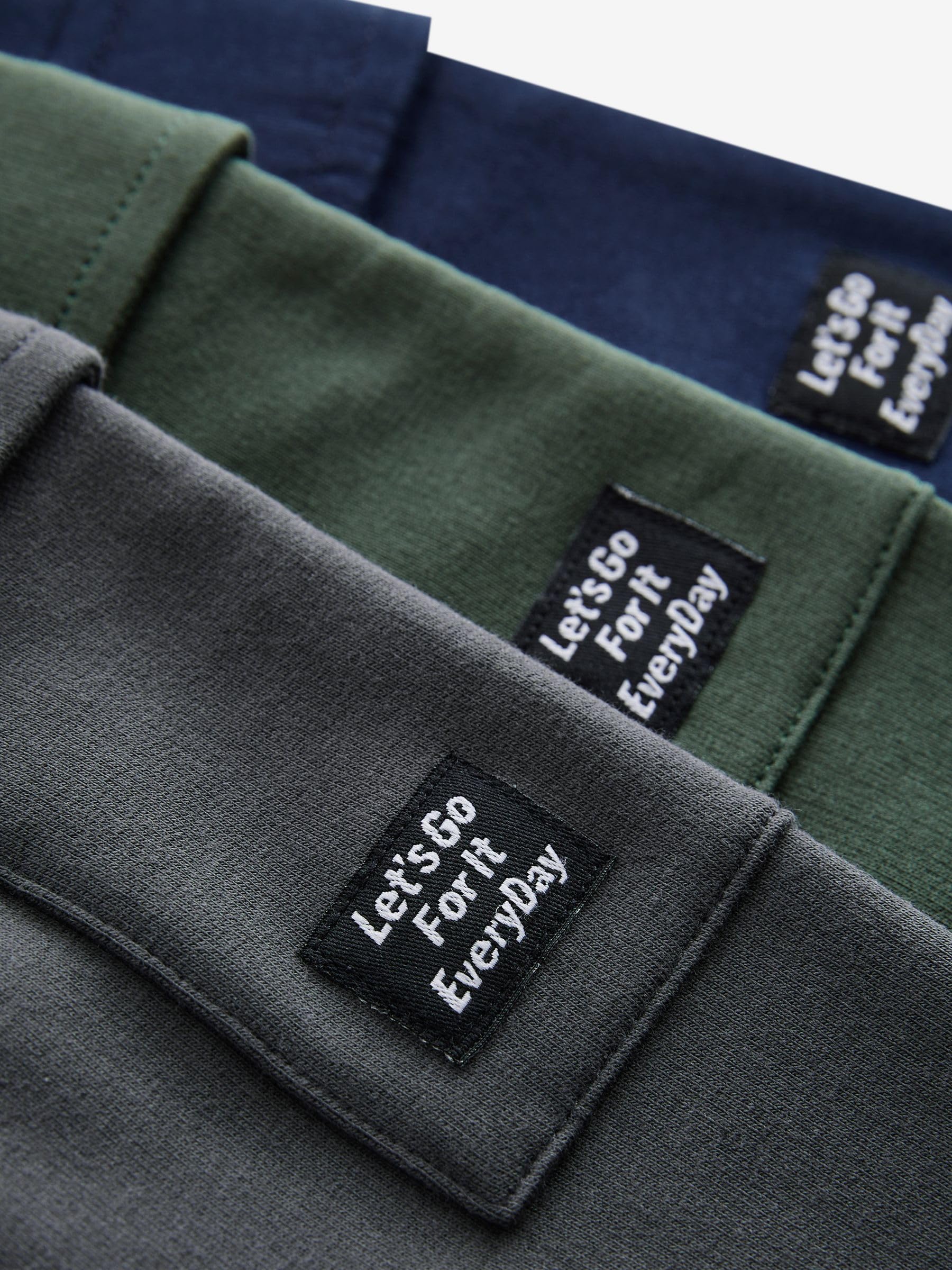 NEXT Jungen 3er-Pack Super Skinny Fit Utility-Jogginghose 62-122