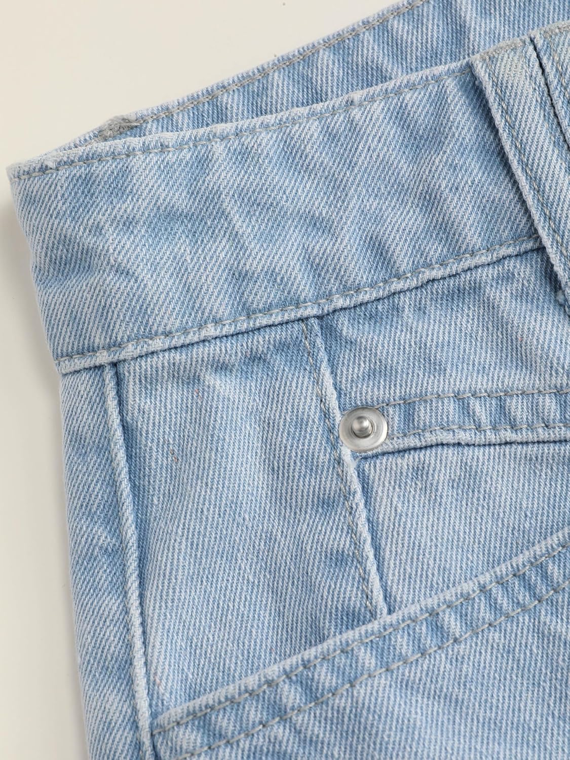 CIDER Jeans for Women High Waist Wide Leg Denim Pants Straight Leg Trouser Pants Mid Waist Trendy