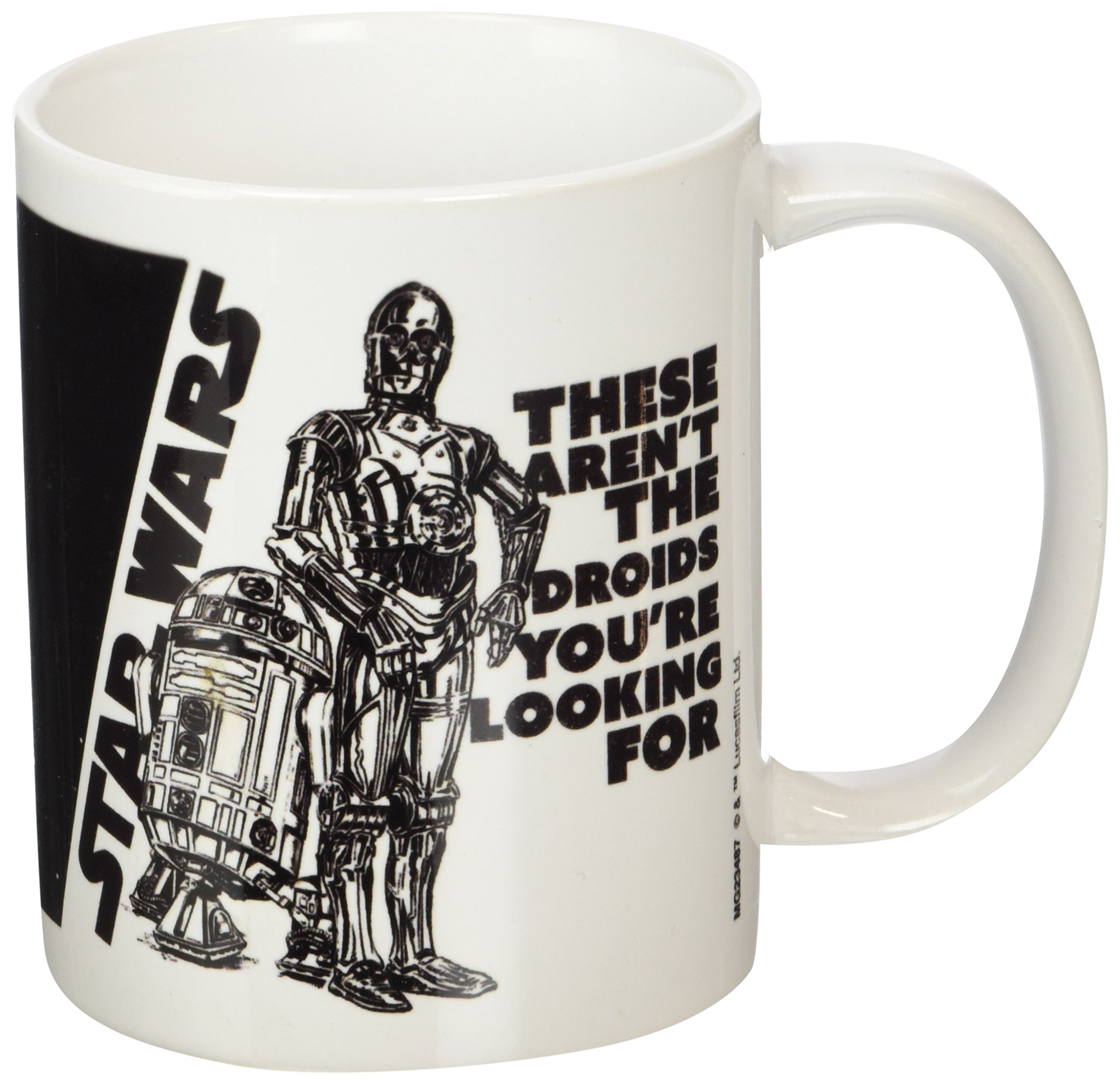 Star Wars Multi-Colour Pyramid International " (Droids)" Official Boxed Ceramic Coffee/Tea Mug, 11 Oz/315 Ml