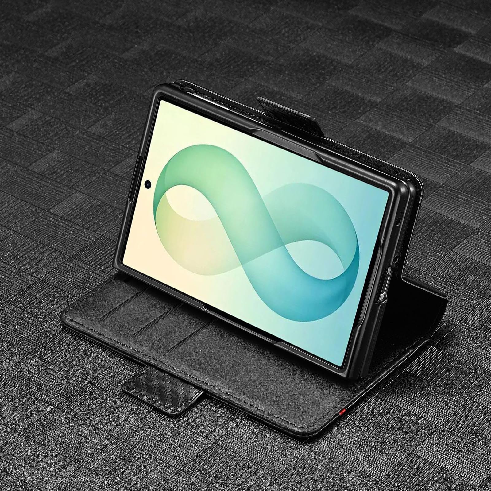 Ribaltabile Cover per Samsung Galaxy Z Fold 8, Fibra di Carbonio Modello