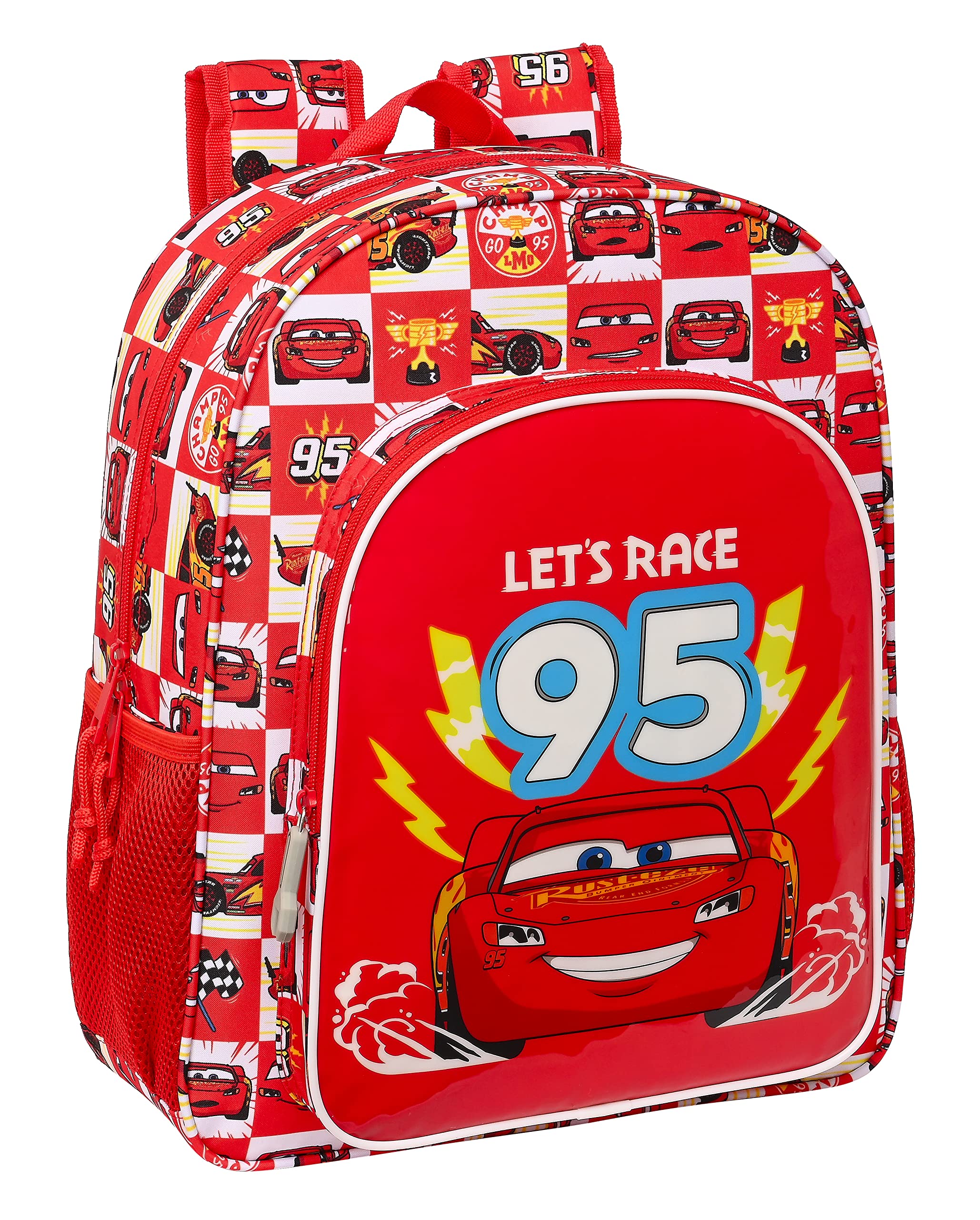Safta M640 SONIC - Mochila Escolar Niño, Mochila Infantil, Adaptable a Carro, Ideal para Niños en Edad Escolar, Cómoda y Versátil, Calidad y Resistencia, 32x12x38 Unisex niños (Pack de 1)