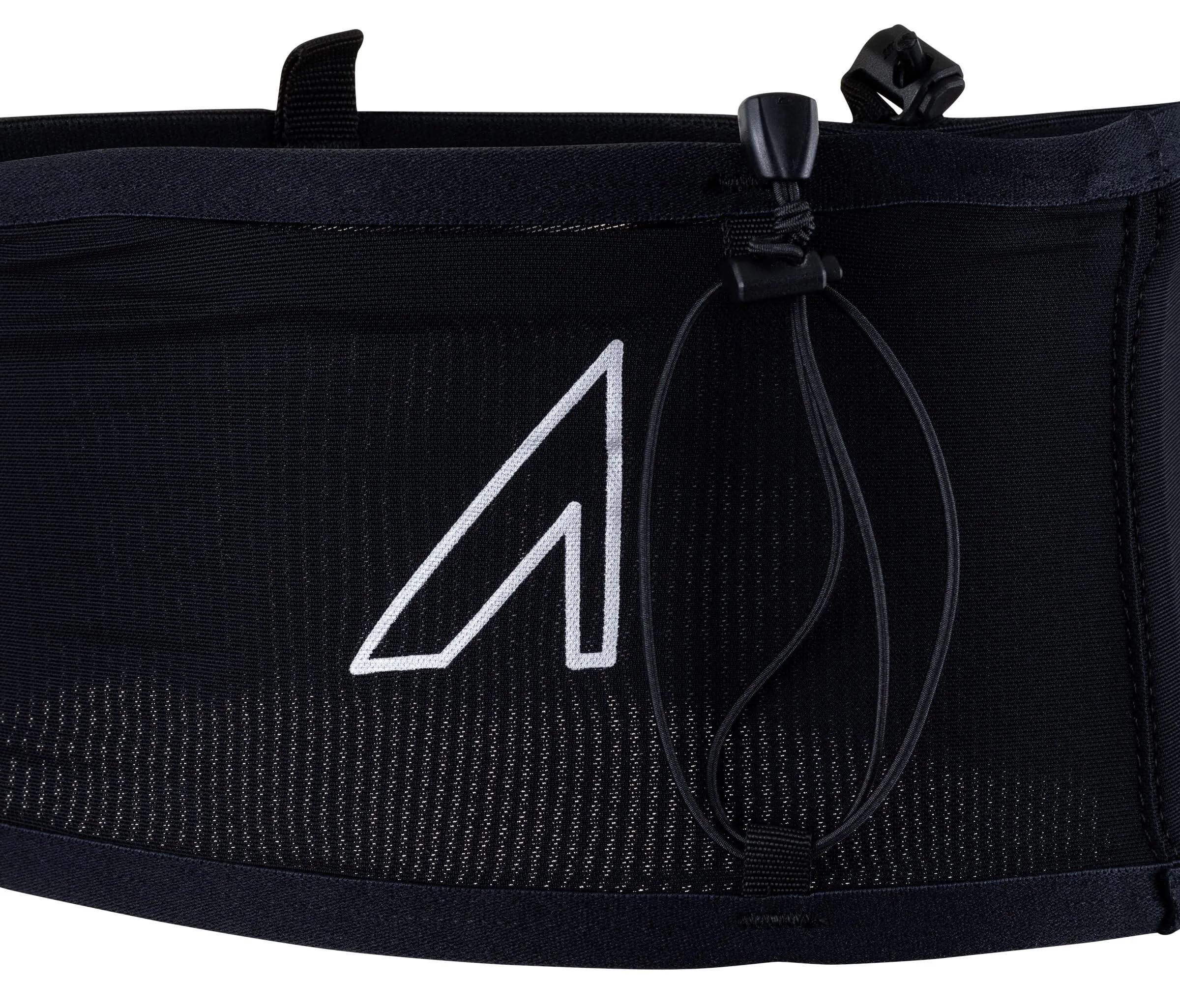 UltrAspire Cinturón ajustado para correr de carreras - 3.0 negro, pequeño (tamaño de cintura: 71.1 cm-76.2 cm)