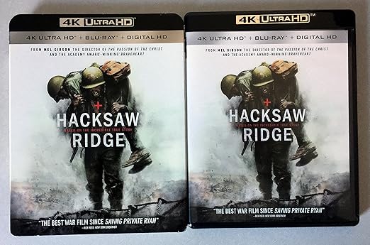 Amazon.com: Hacksaw Ridge [4K Ultra HD + Blu-ray + Digital] : Andrew Garfield, Vince Vaughn, Rachel Griffiths, Hugo Weaving, Sam Worthington, Teresa Palmer, Luke Bracey, Mel Gibson, William Johnson, Brian Oliver, Paul Currie, Tyler Thompson, David Permut, Terry Benedict, Bill Mechanic, Bruce Davey: Movies & TV