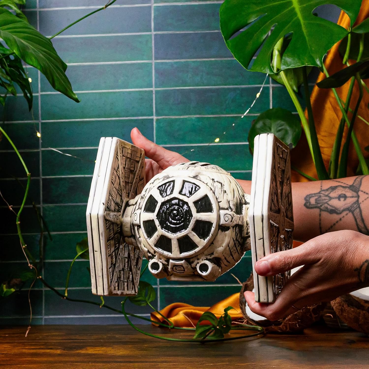 Geeki Tikis Star Wars TIE Fighter 24 Ounce Lidded Mug