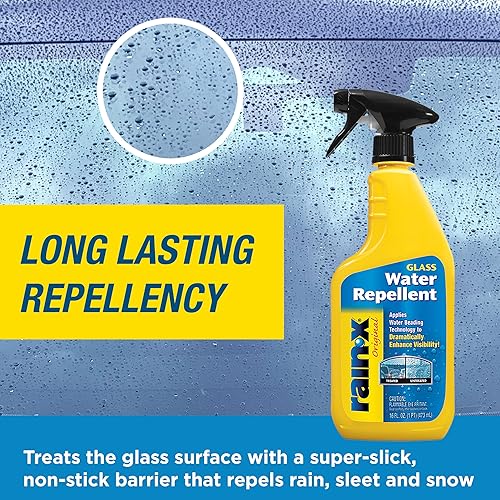Miniatura 6 de Rain-X 800002250 Disparador de tratamiento de vidrio, 16 onzas líquidas, tratamiento de vidrio exterior para mejorar drásticamente la visibilidad de