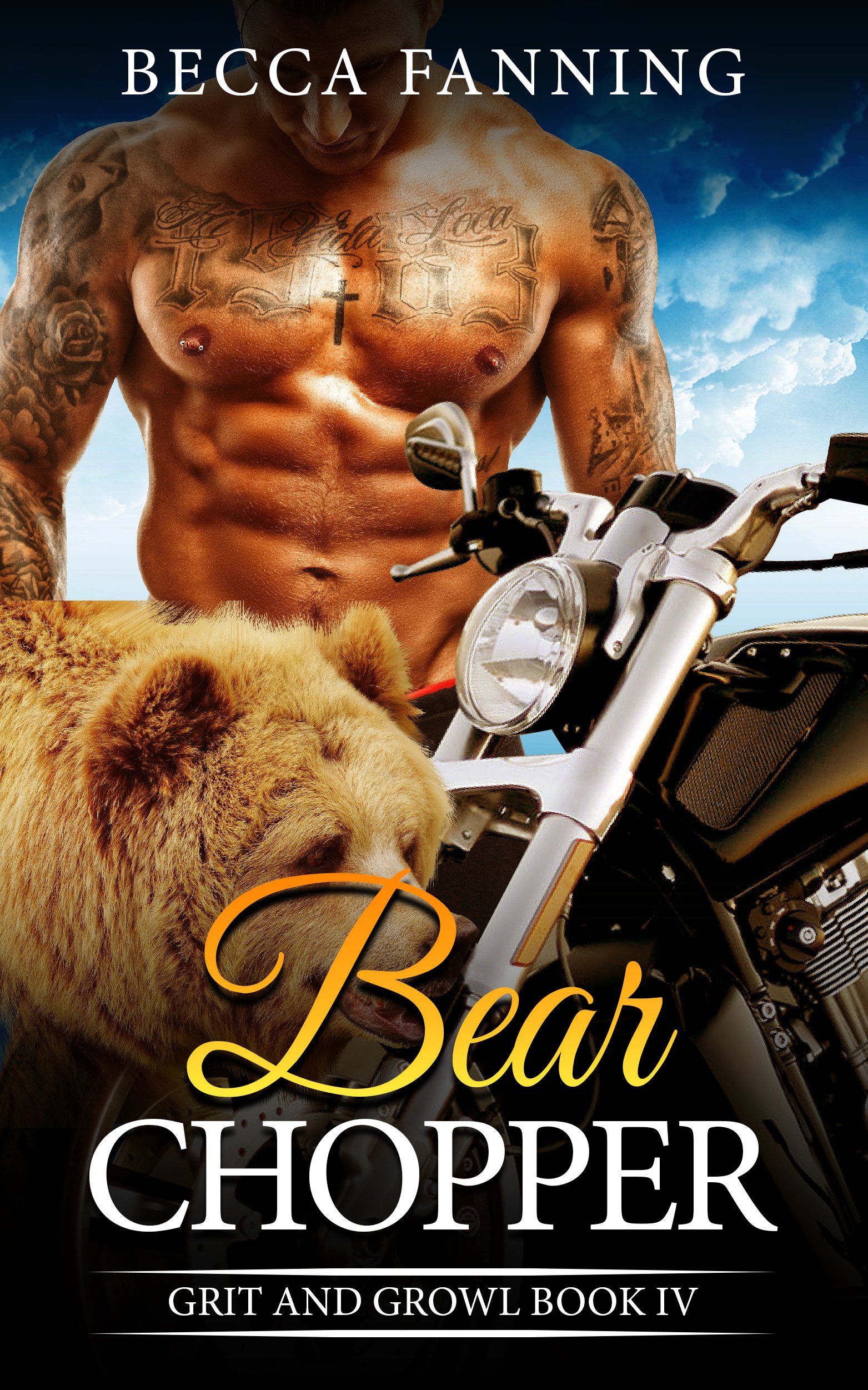 Bear Chopper (BBW Bear Shifter MC Romance) (Grit And Growl Book 4)