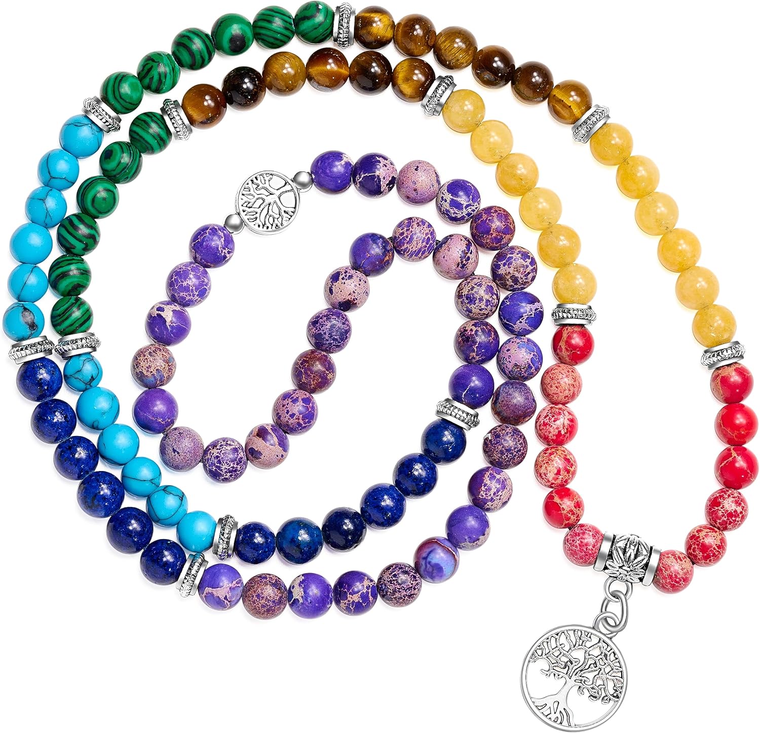 Bivei 108 Mala Beads Necklace Long Beaded Wrap Uganda Ubuy