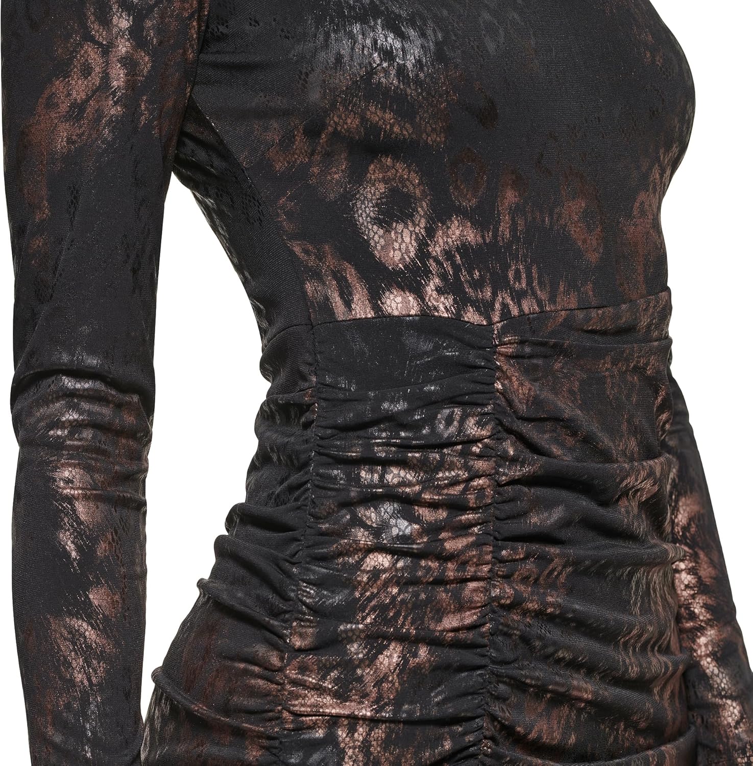 GUESS womens Long Sleeve Sheath Dress - Image 4