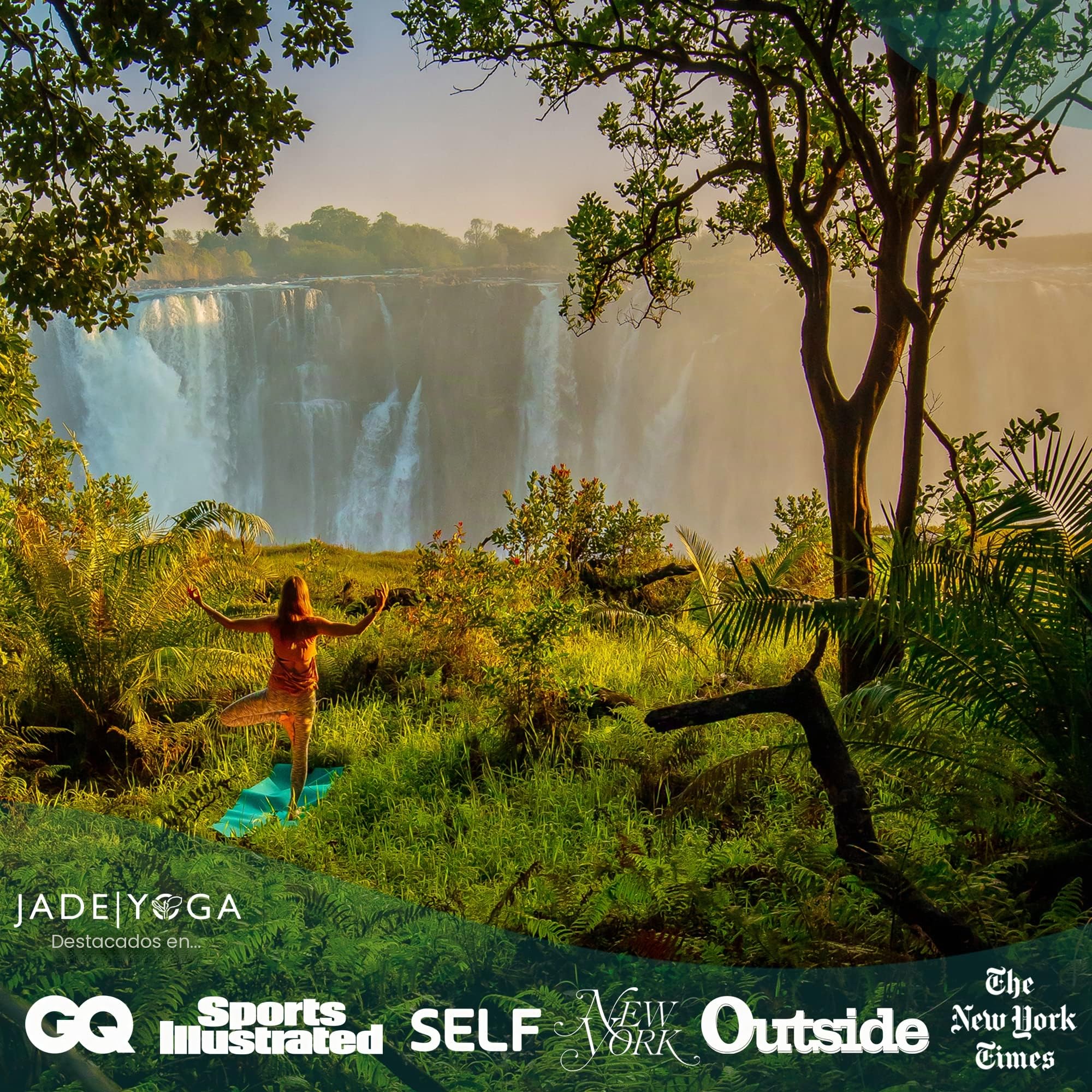 JadeYoga Esterilla de viaje.