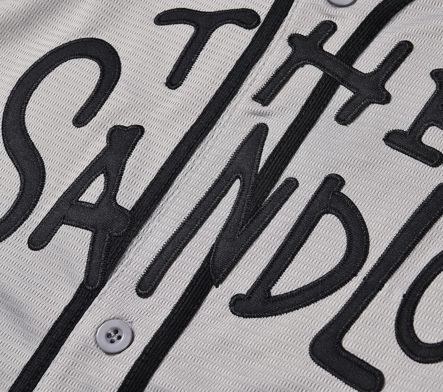 Youth Baseball Jersey #30 Stitched The Sandlot Benny The Jet Rodriguez Movie Kids Baseball Jersey Gift for Kids XS-XL - Image 4