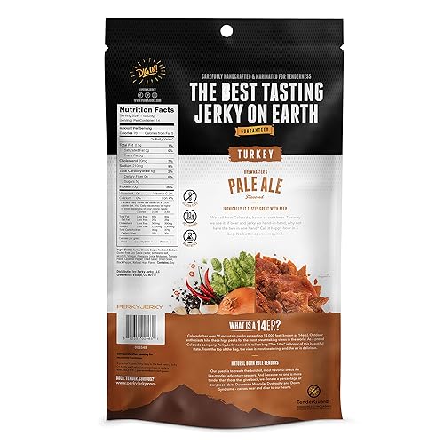 Miniatura 28 de Perky Jerky cecinas de pavo, tiernizadas, todo natural, ultra premium