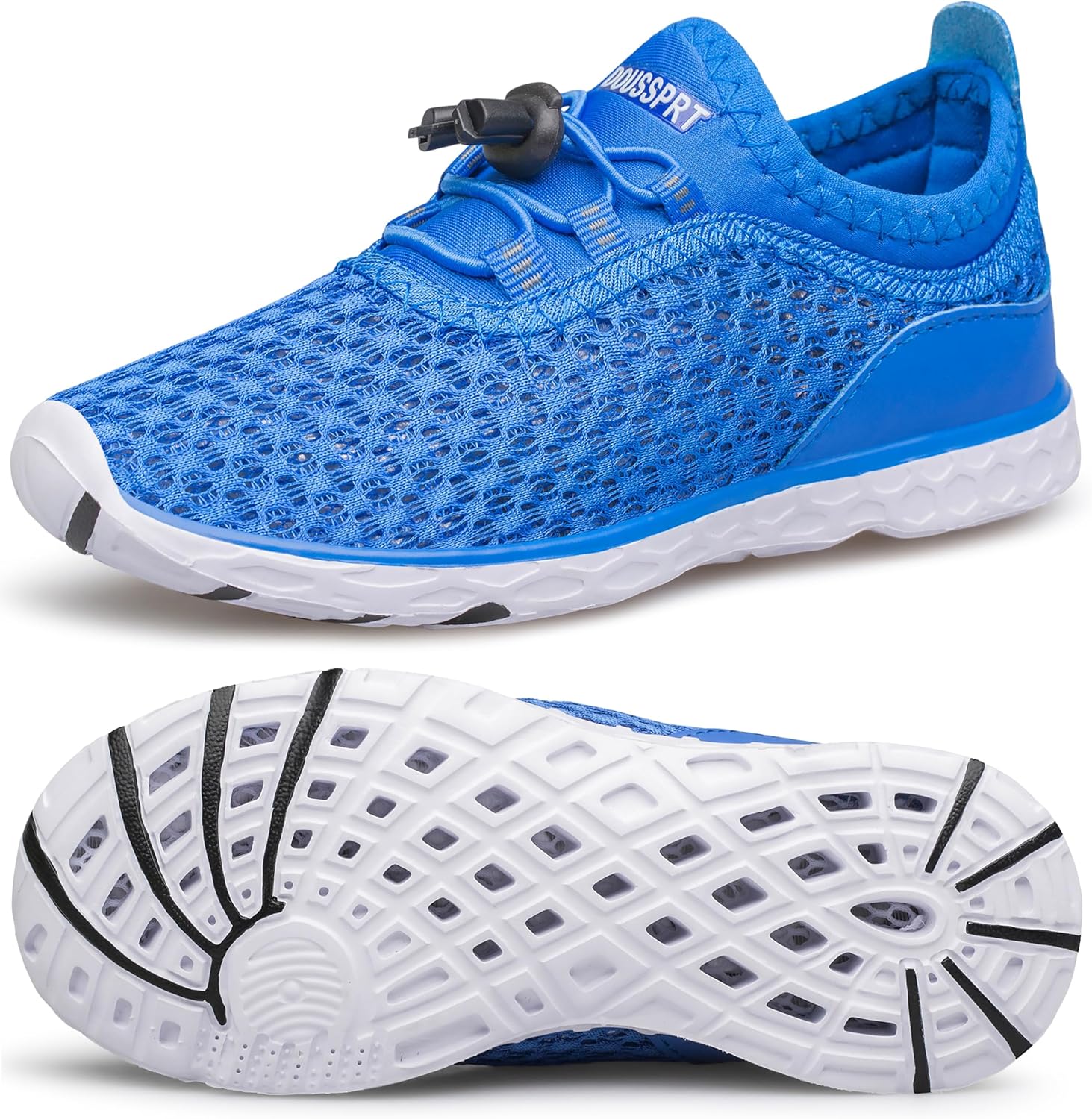 DOUSSPRT Water Shoes for Kids Boys Girls Quick Dry Beach Sports Swim Pool Aqua Shoes for Toddler/Little Kid/Big Kid