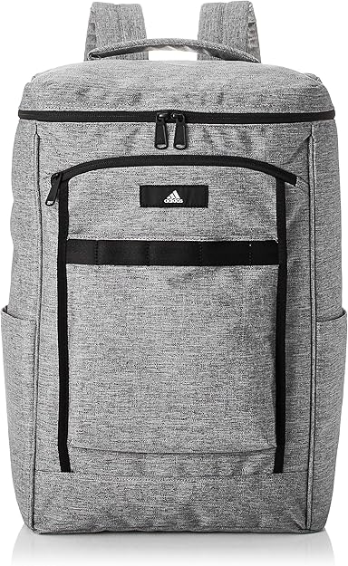 Amazon アディダス リュックサック Model No 31l B4サイズ収納可 ユニセックス 大容量 ボックス型 グレー Adidas アディダス メンズ