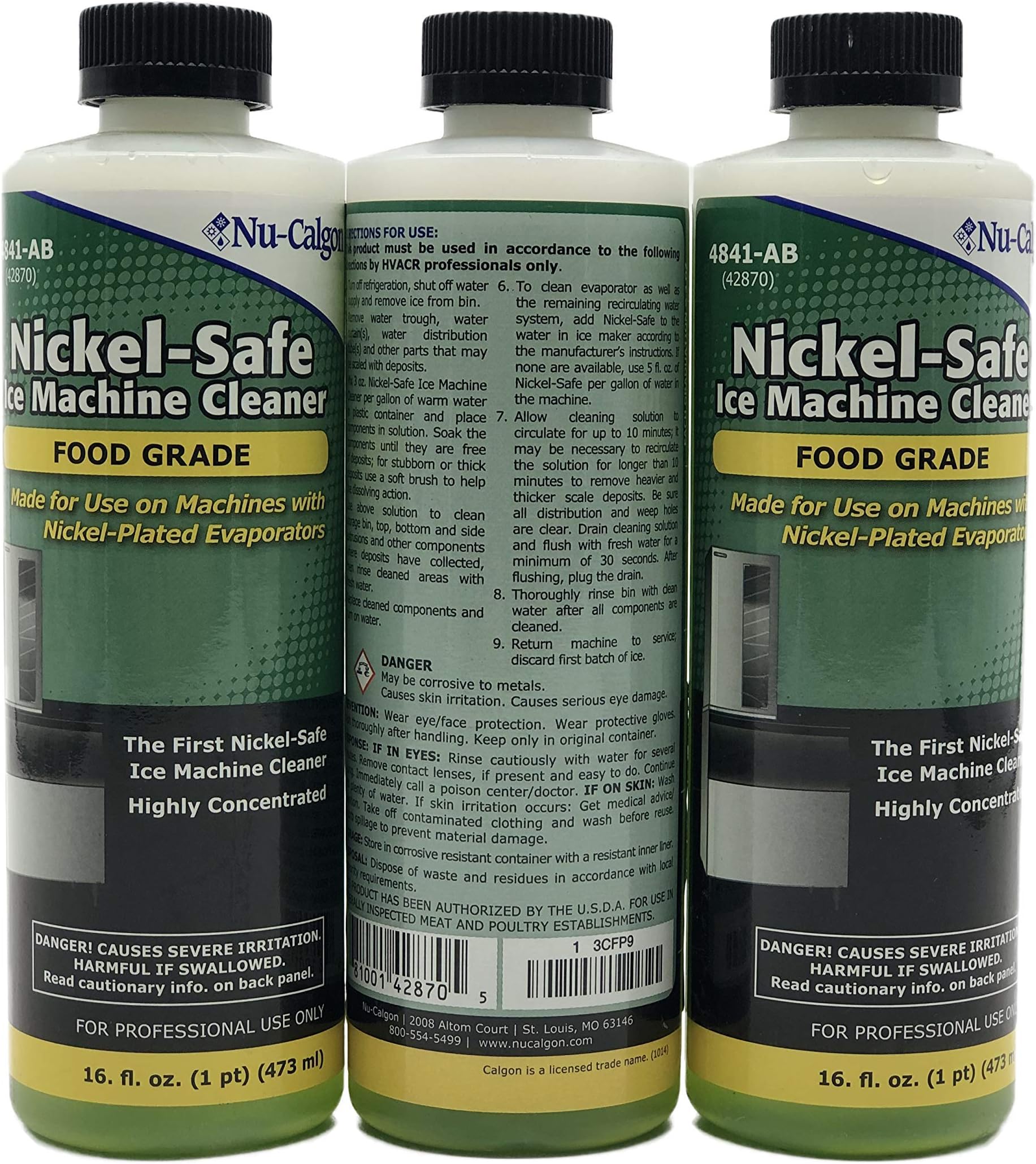 Nu Calgon Ice Machine Cleaner Nickel Safe 4287-34 (Original Version)