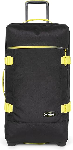 Eastpak TRANVERZ M walizka, 67 cm, 78 l, kontrast Grade Lime (czarna), Limonka klasy kontrastowej, 67 x 35.5 x 30, Klasyczny