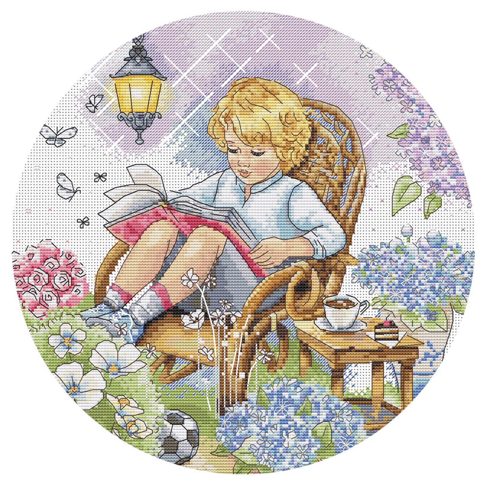 Amazon.co.jp: Fairy Garden（クロスステッチキット） : Hobbies