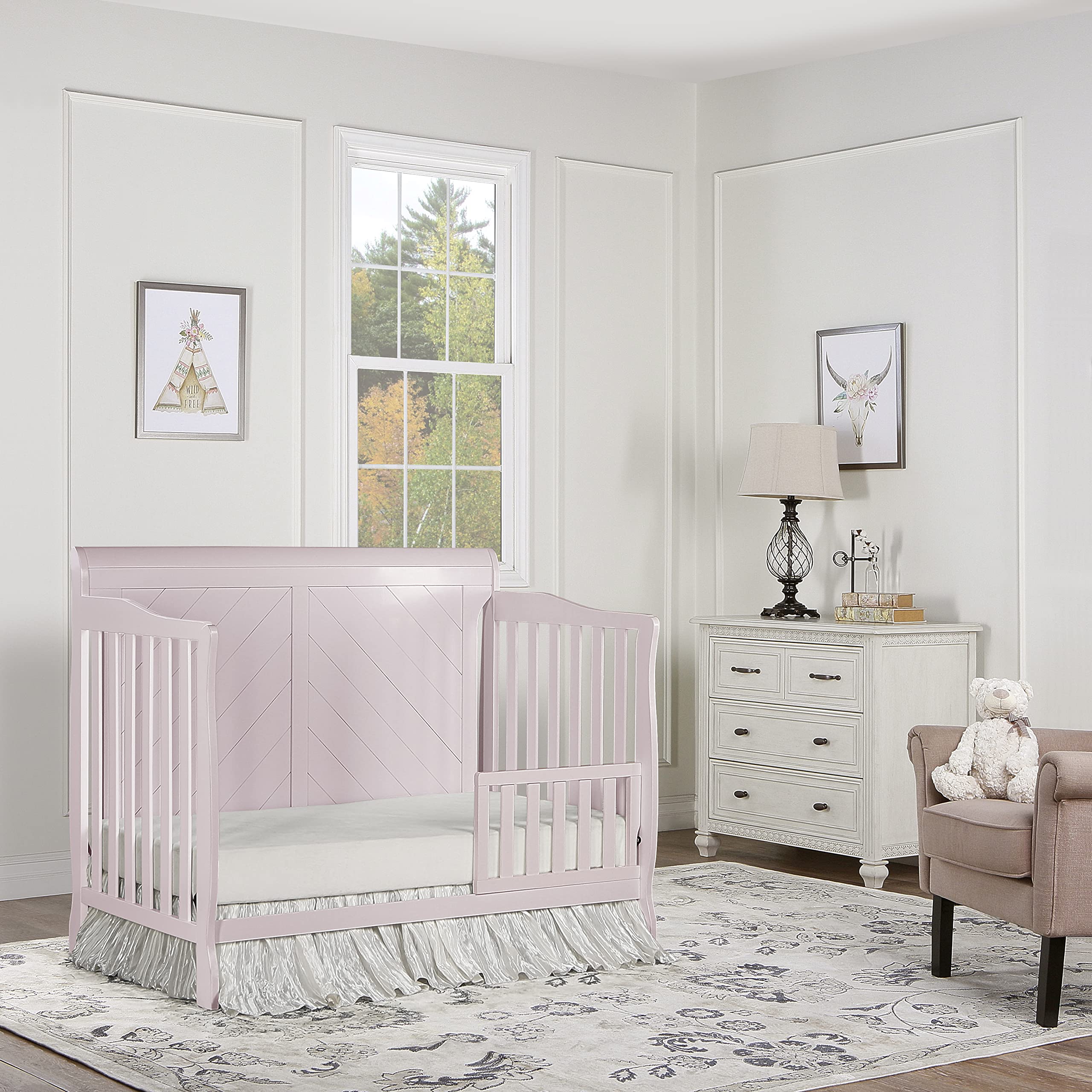 Dream On Me Universal Convertible Crib Toddler Guard Rail