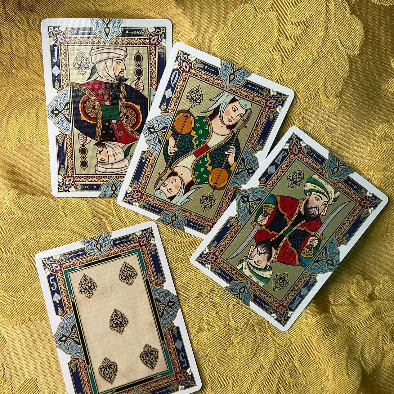 Rubaiyat - Cartes à jouer pour joueurs - Deck de poker de luxe par Lotrek, Serment - Fabriqué en Grèce, Deck de collection pour adultes, 14 ans et plus