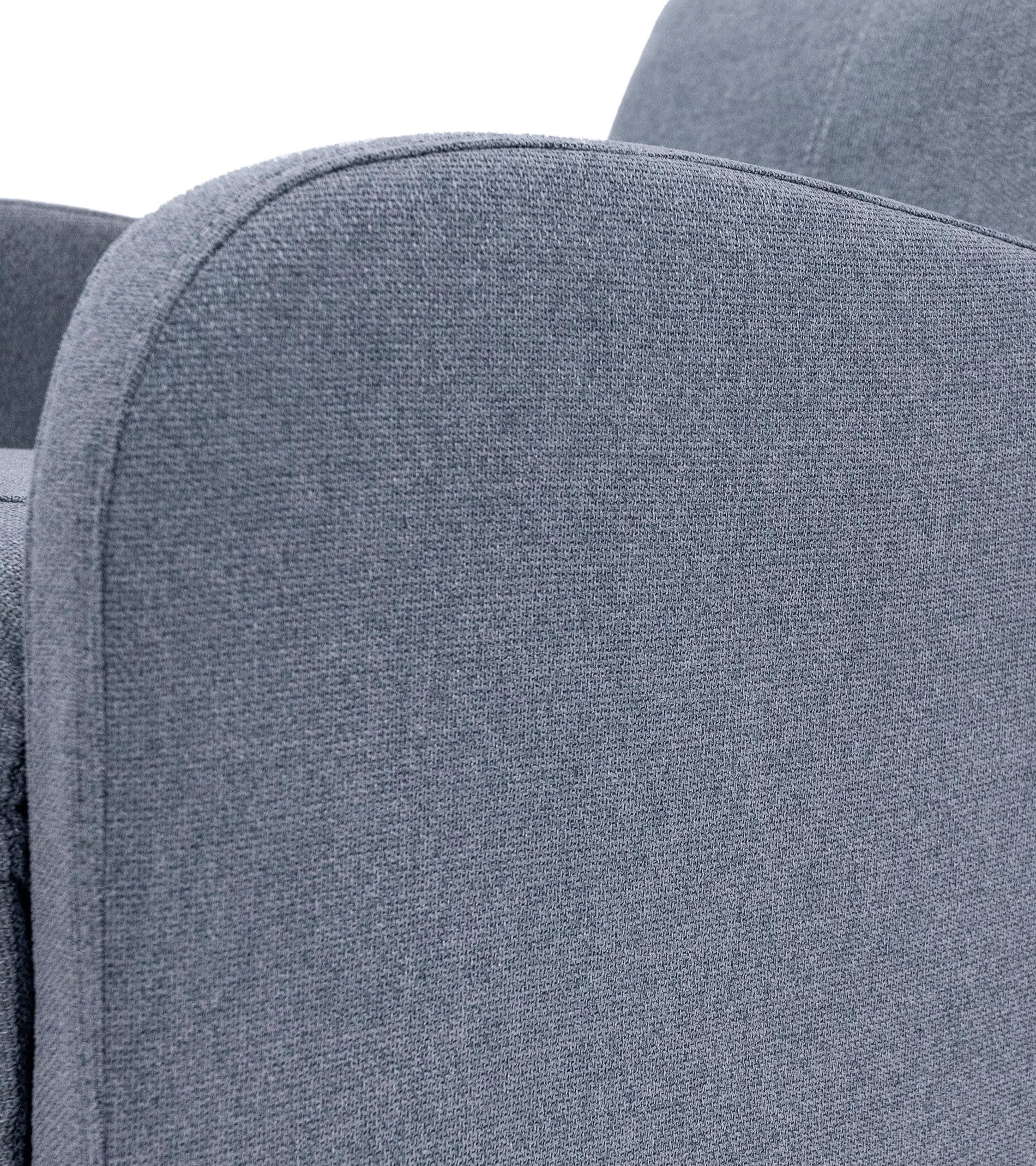 Sillón Relax Nexus Sofá Individual – Butaca Reclinable Manual por Empuje – Tapizado Chenilla Antimanchas – Compacto y Ergonómico – 67x88x100 cm – Color Gris