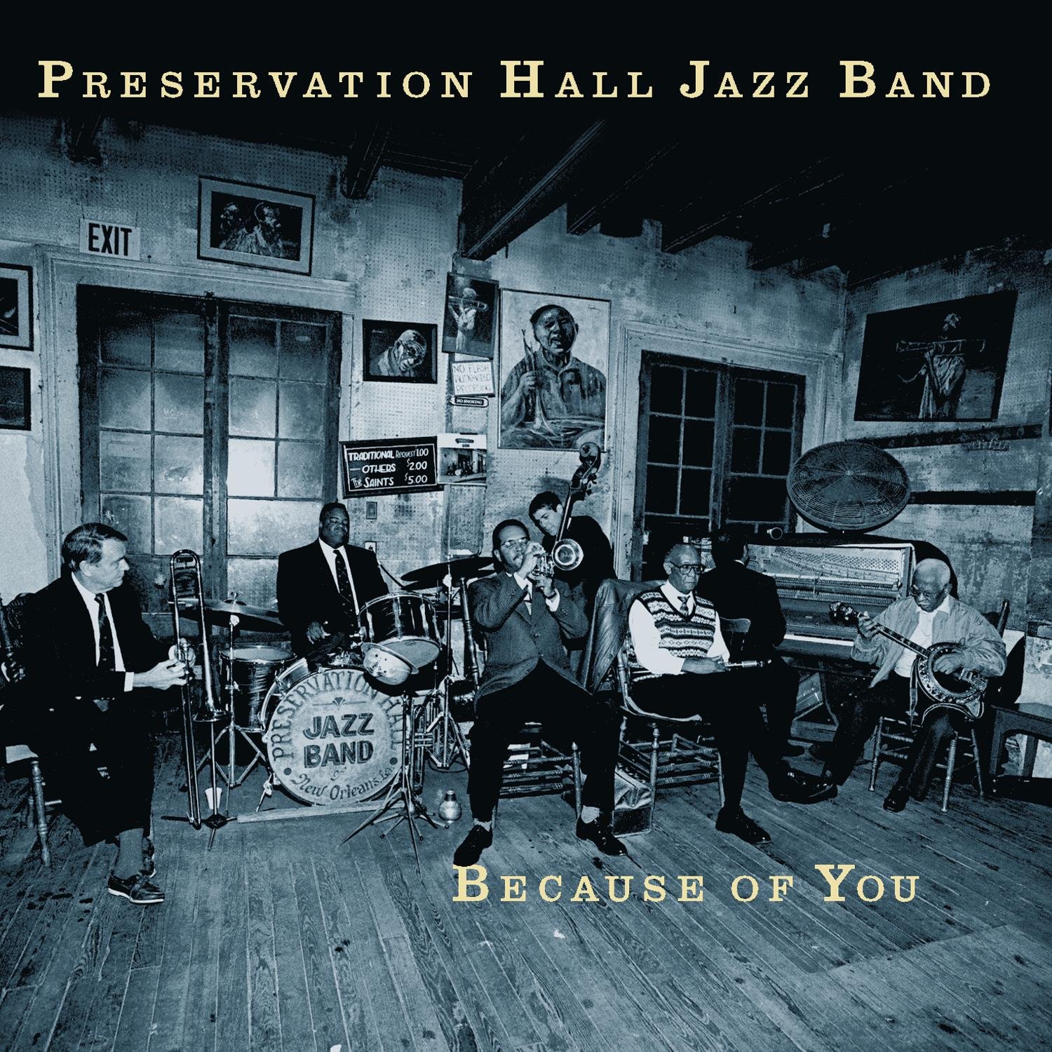 Because of You [Audio CD] Preservation Hall Jazz Band