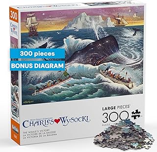 Buffalo Games - 300 Charles Wysocki: The Whale's Victory Large Piece Puzzle