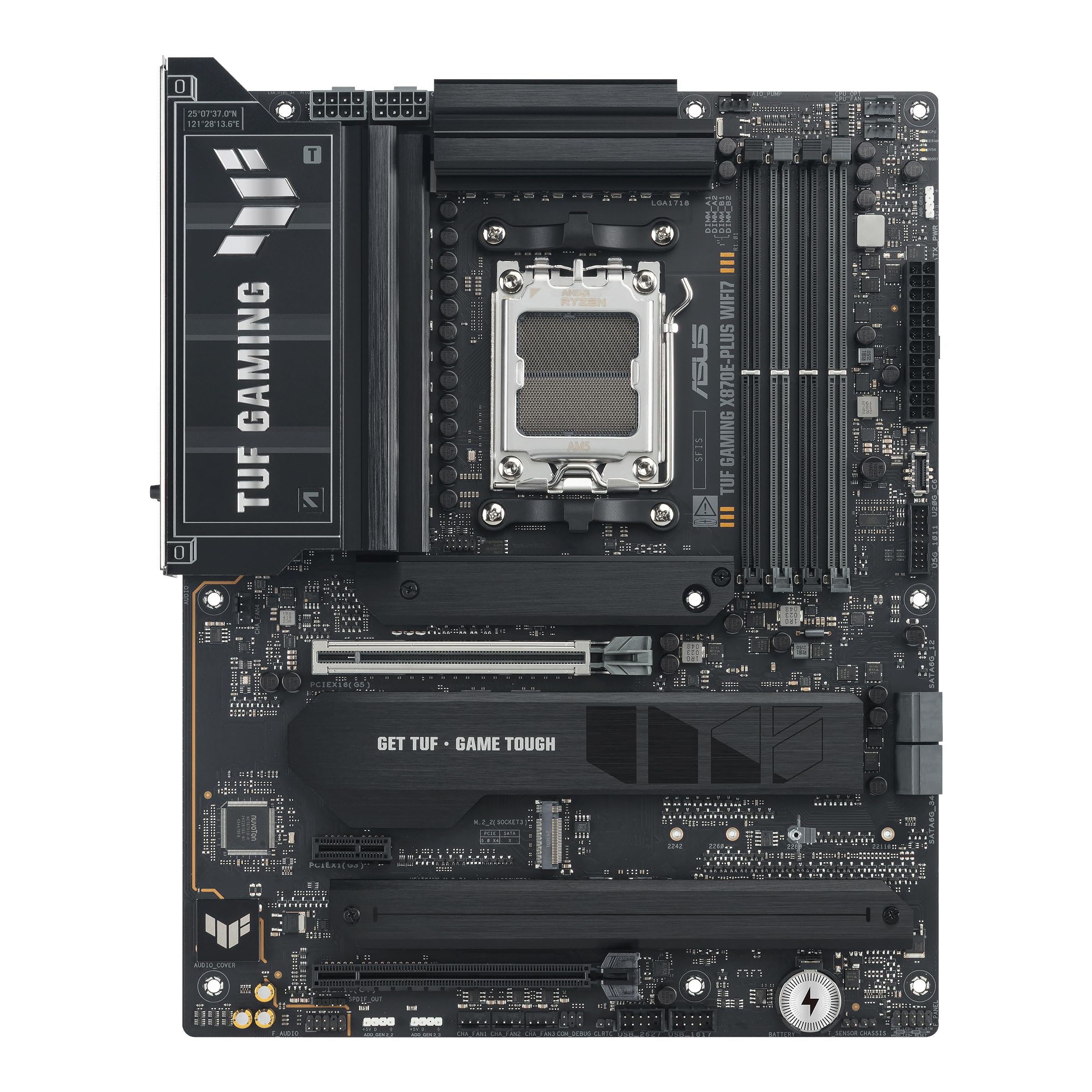 ASUS AM4 TUF Gaming X570-Plus (Wi-Fi) AM4 Zen 3 Ryzen 5000 & 3rd Gen Ryzen ATX Motherboard with PCIe 4.0, Dual M.2, 12+2 with Dr. MOS Power Stage