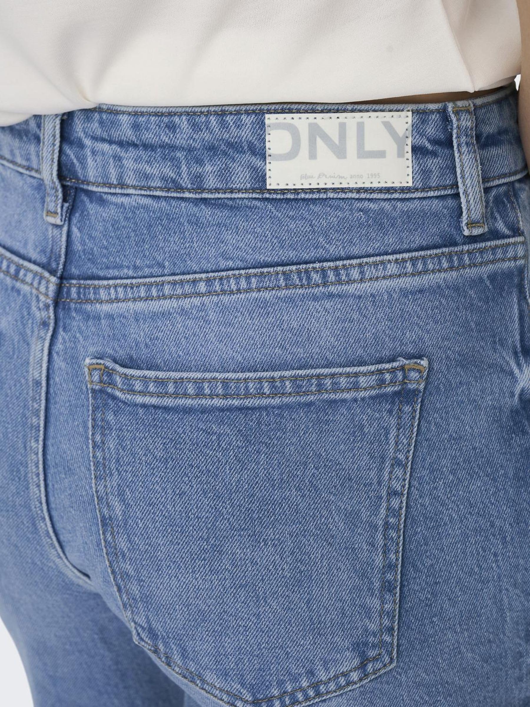 ONLY Onlemily Hw Str Ank Dst Dnm Rea697 Noos - Dżins Kobiety