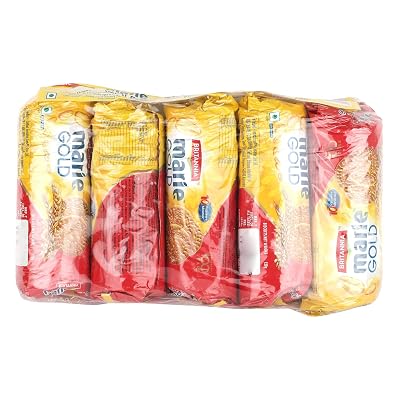 Britannia Marie Gold Biscuit, 600g (Buy 4 get 1)