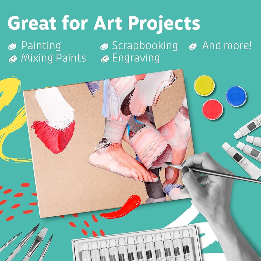 NLLE キャンバスボード Amazon.co.jp: Artlicious 9x12 ハードボード 6個パック