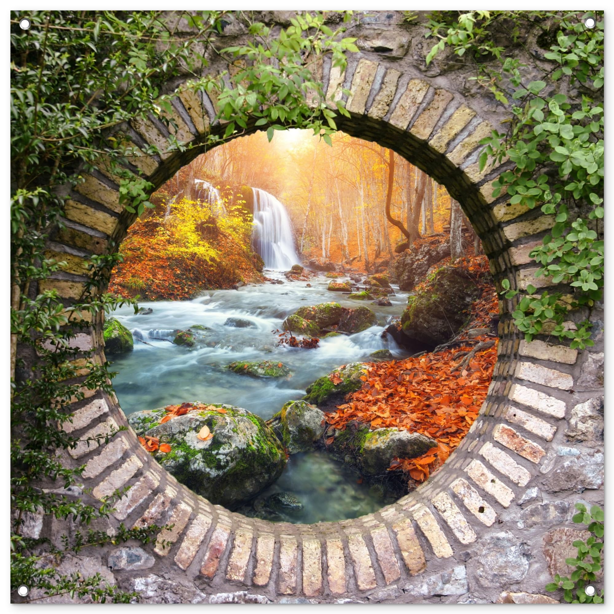 MuchoWow© Garden Decor Balcony Accessories Outdoor Decorations Posters Wall