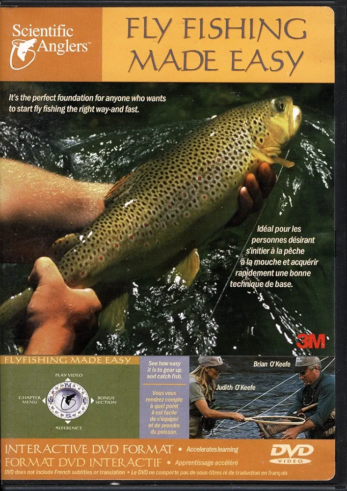 Amazon.com: Scientific Anglers Fly Fishing Made Easy DVD