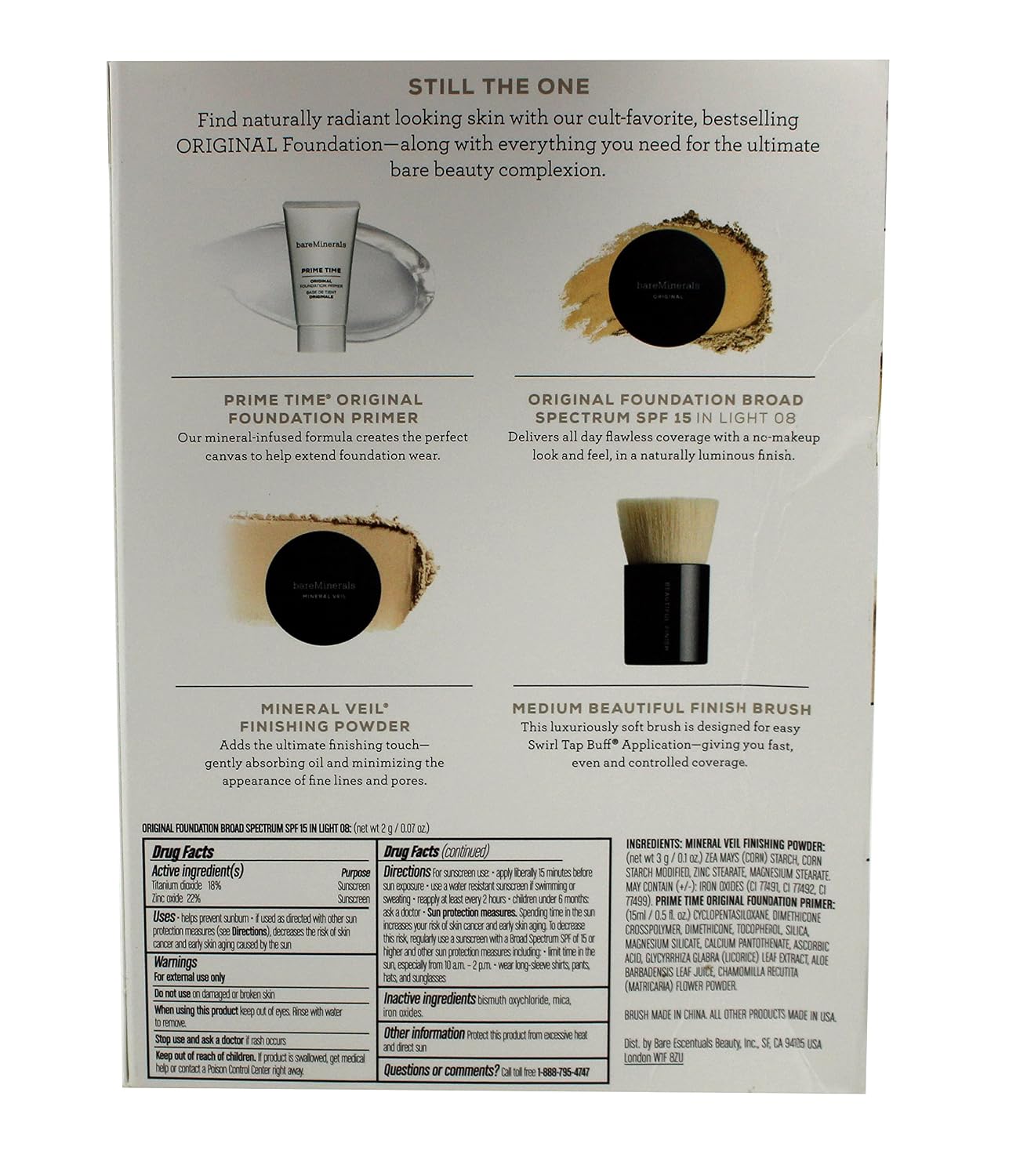 bareMinerals Nothing Beats The Original Light 08 4 Piece Get Started Set