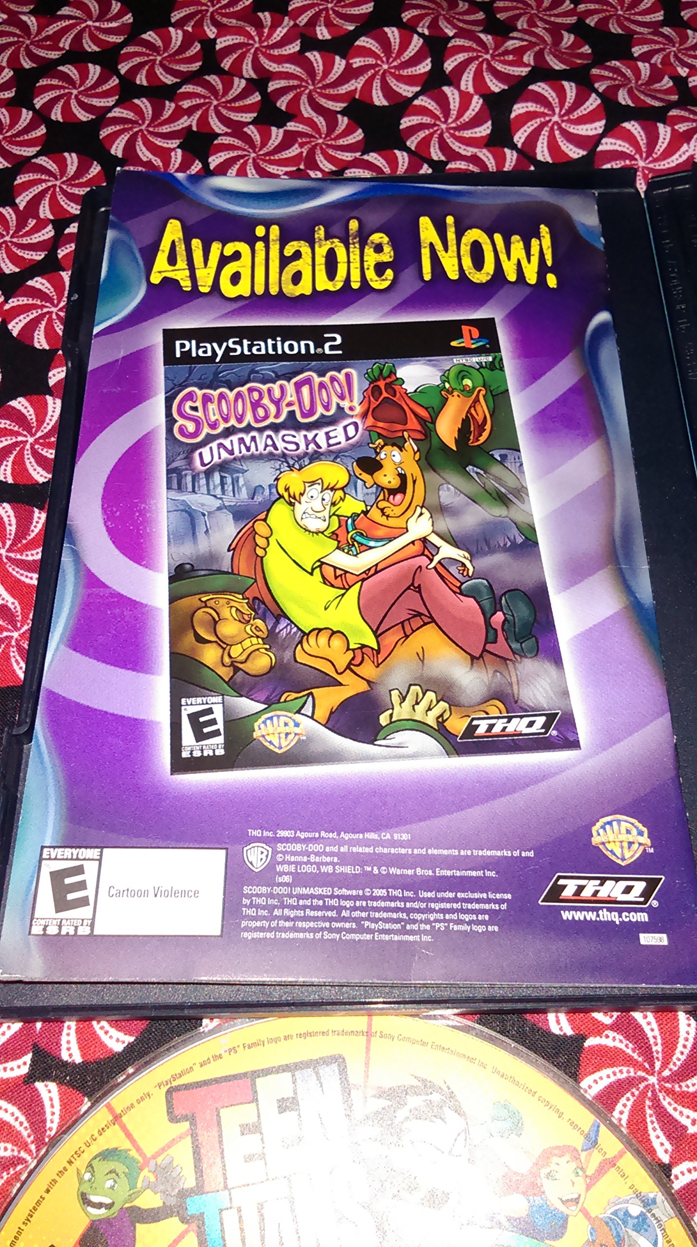 Jeu PS2 Teen Titans - Version PAL Complète Avec Boîte Et Notice - Très Bon État