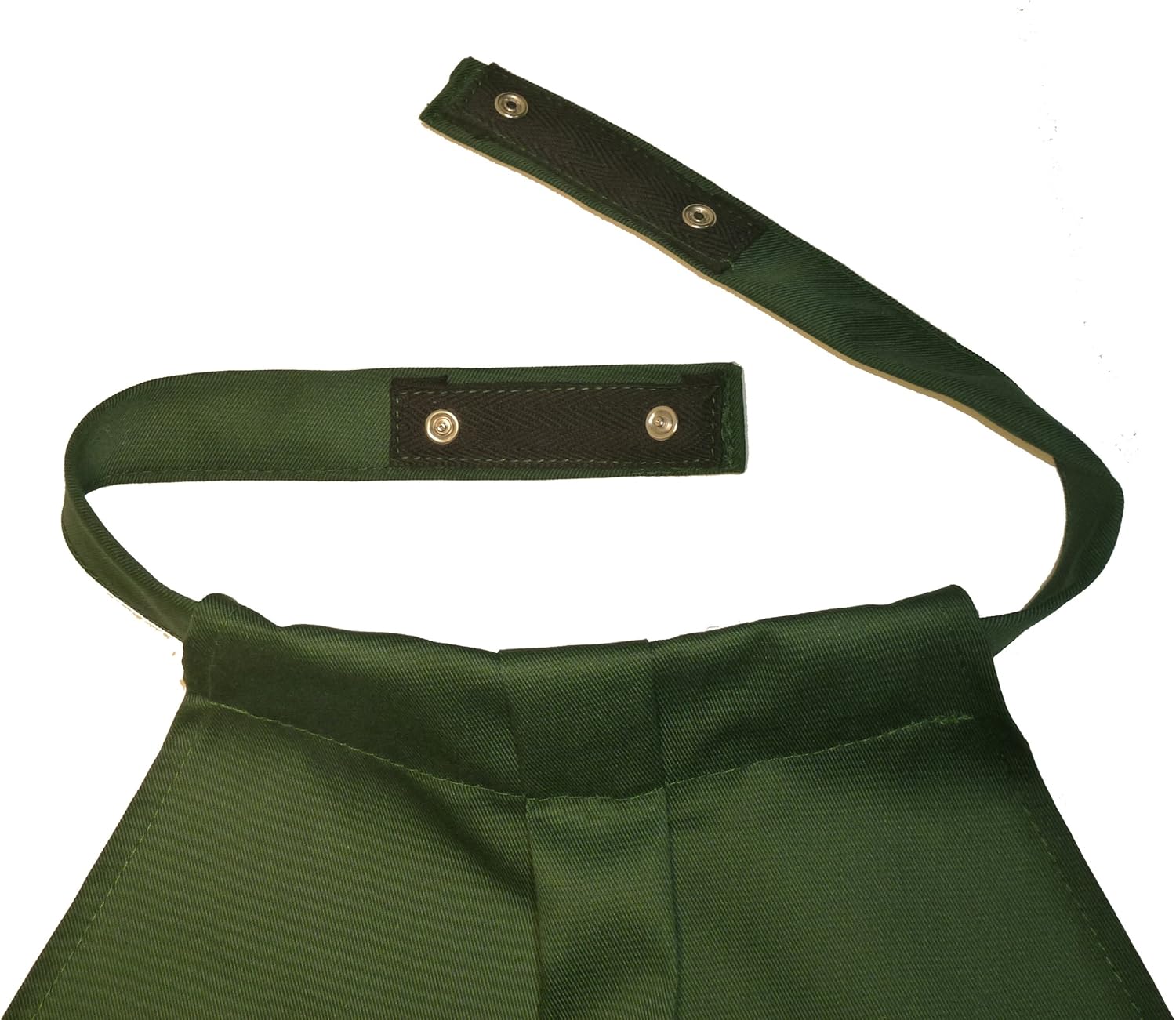 DinerWear Dignified Adult Bib Napkin at Your Neck, Stain Resistant, Machine Wash, Great gift for Elderly, Seniors, Disabled (Large, Green) : Health & Household