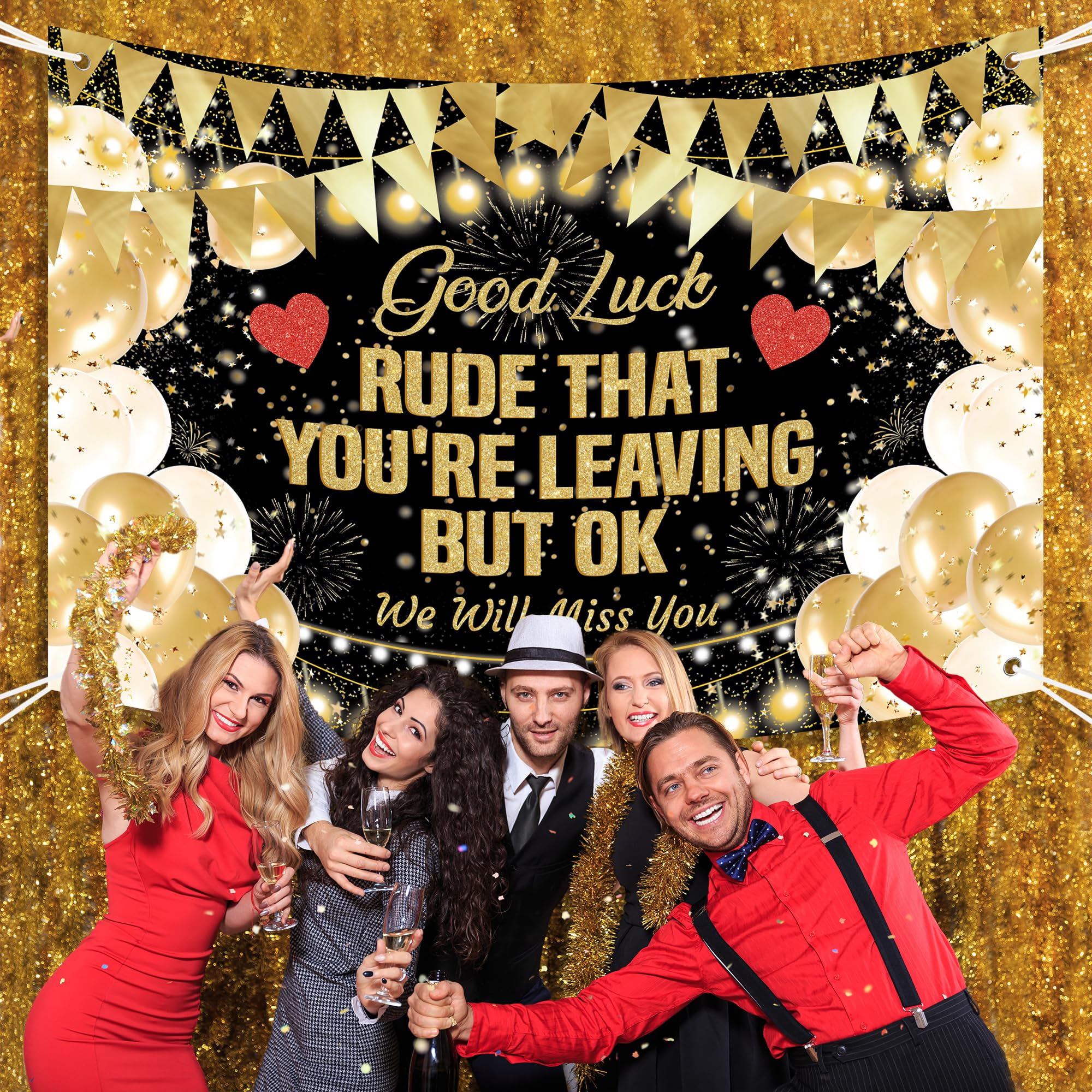 Sorry Your Leaving Decorations Banner - Image 4