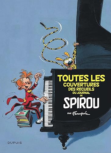 Franquin Patrimoine - Tome 0 - Toutes les couvertures des recueils du Journal de Spirou par Franquin