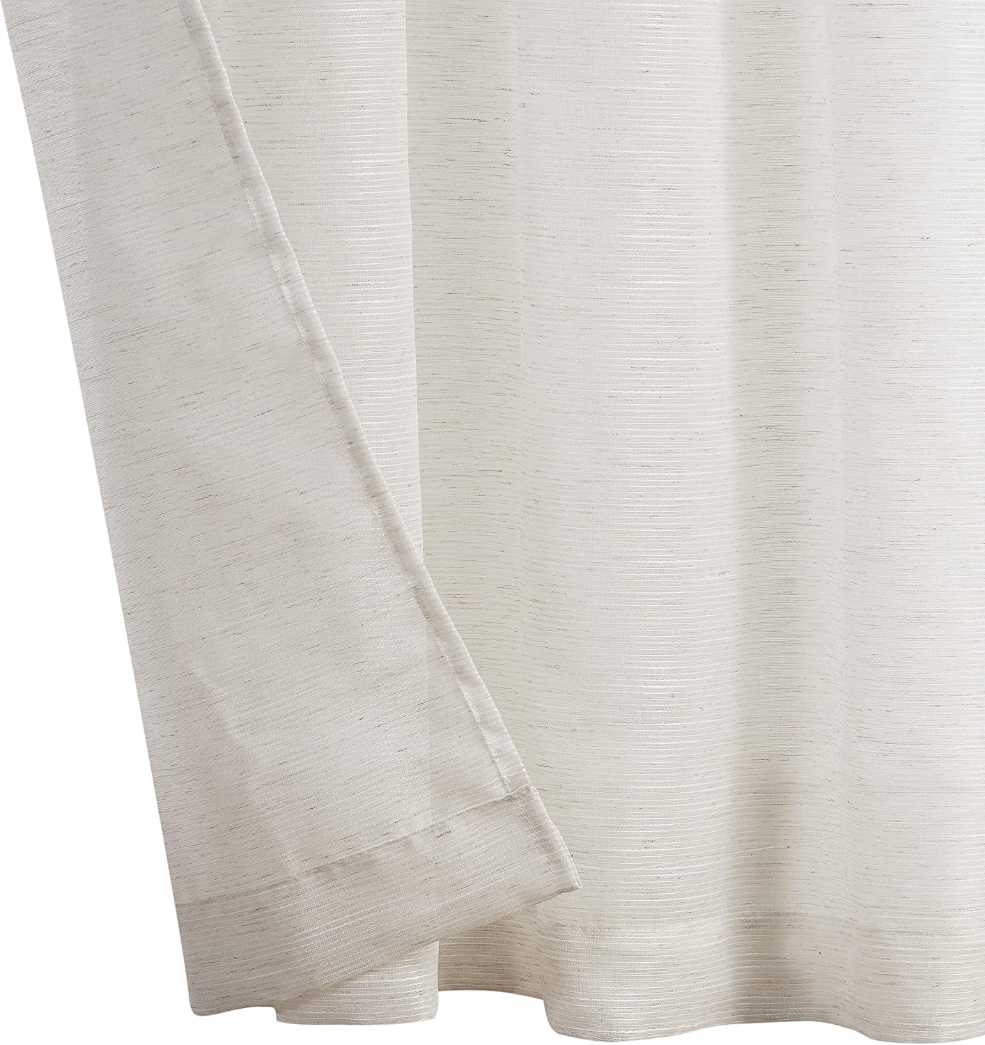 Nautica - Erasmus Sheer Curtain | Window Panel Curtains | Lightweight Drapes | Set of 2 Panels | Sheer | Rod Pocket Header | Measures 38" x 63" | Taupe