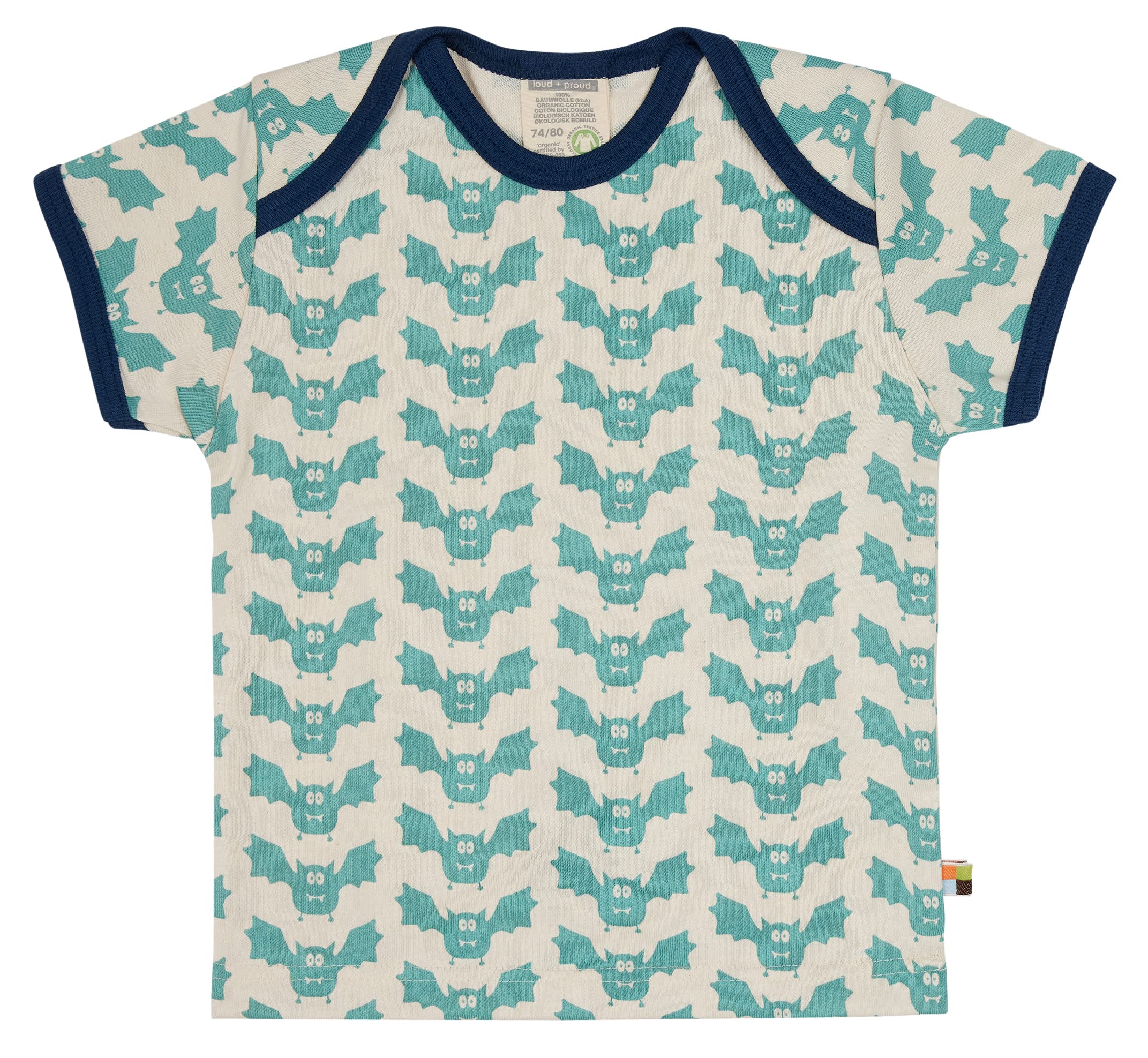 loud + proud Unisex Kinder Druck, GOTS-Zertifiziert, Made in Germany T-Shirt