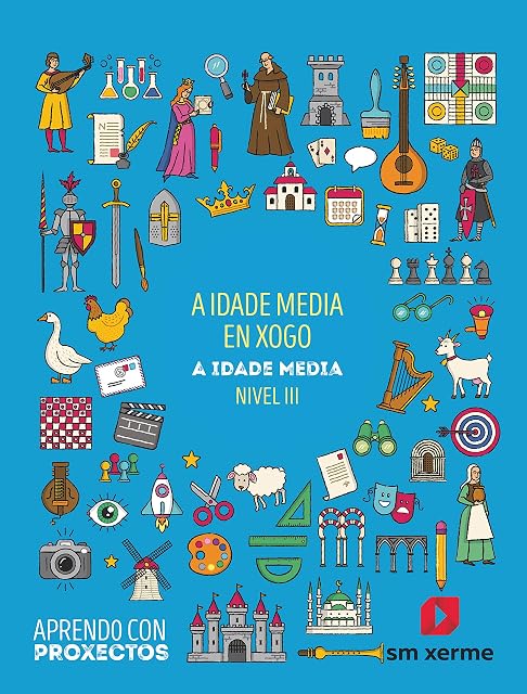 Portada de Proyecto la Edad Media en Juego 5º Educacion Primaria Aprendo con Proy