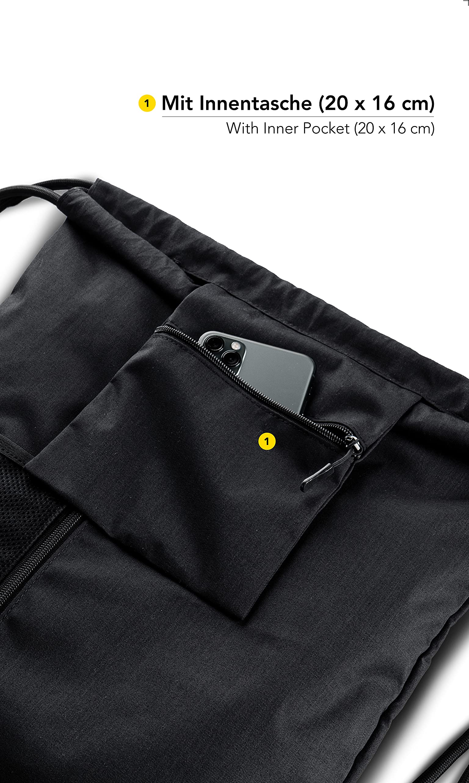 OUSIKA kikker Trekkoord Rugzak Draw String Bag