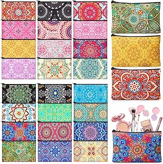 Meanplan 24 bolsas de cosméticos con diseño d...