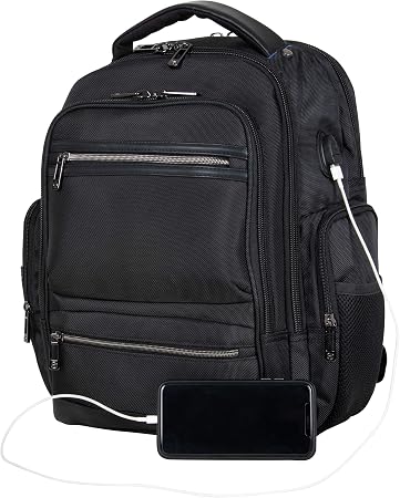 Black, Laptop Backpack | Backpacks 