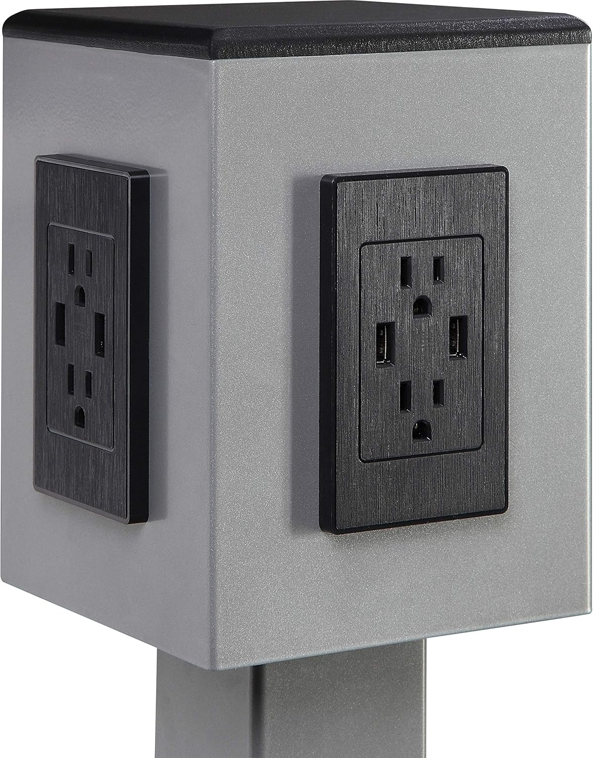 Lorell, LLR34000, Mobile Power Tower, 1, Gray