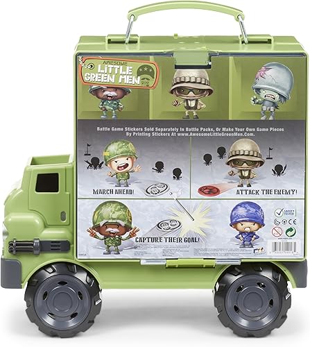 Miniatura 3 de Impresionante figura de acción de transporte de batalla de Little Green Men