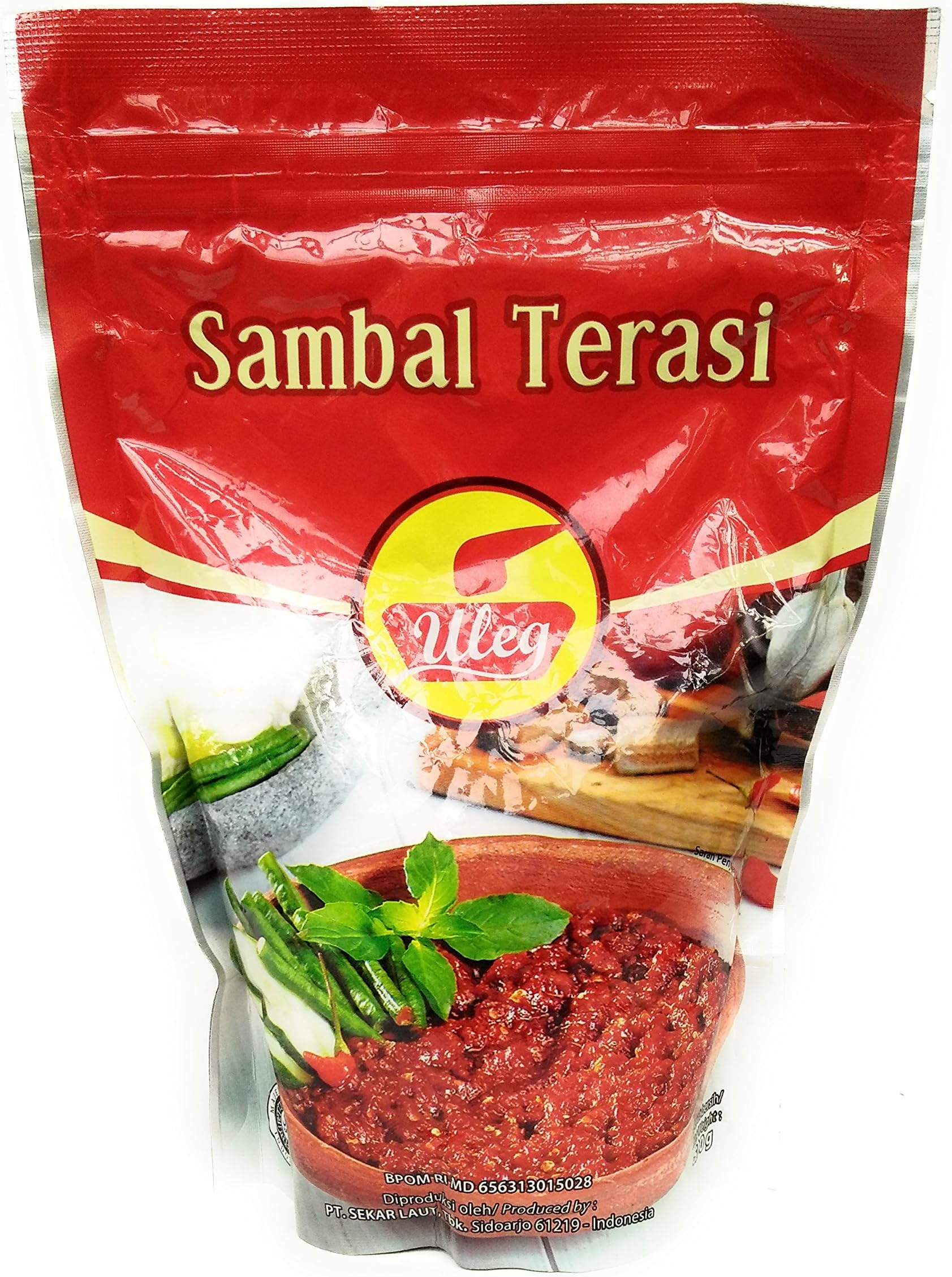 Finna Uleg Sambal Terasi (Chili Shrimp Paste), 500 Gram