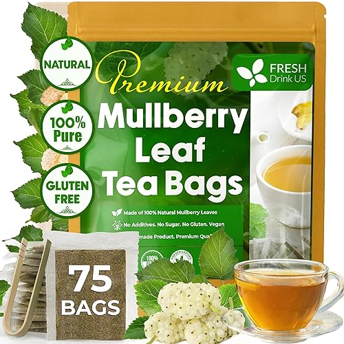 Miniatura 226 de FreshDrinkUS, 135 bolsas de té de cardo mariano premium, 100% natural y puro de semillas de cardo mariano. Té de hierbas con semillas de cardo
