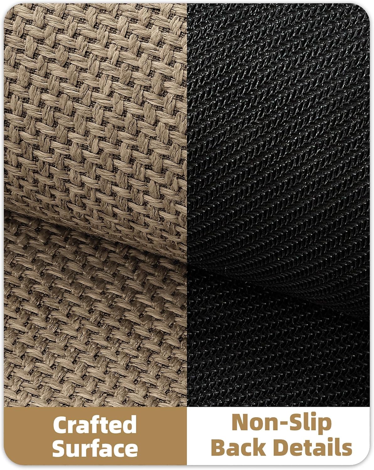  Ultra-Thin Indoor Door Mat Entrance, 17"x30" Linen thumbnail